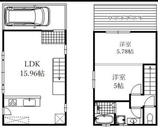 本山北町6丁目戸建の物件間取画像